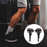 Maxbell 2 Pieces Ankle Straps Pedal Rope Glute Exercises Workout Ankle Cuff Set Pink