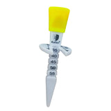 Maxbell Golf Tee Ball Holder Adjustable Height for Golf Training Indoor Outdoor Yellow