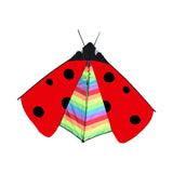 Maxbell Delta Kite Fly Kite Huge Wingspan Triangle Ladybug Kite for Sports Garden
