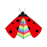 Maxbell Delta Kite Fly Kite Huge Wingspan Triangle Ladybug Kite for Sports Garden