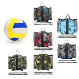 Maxbell Basketball Bag Backpack Waterproof Mesh Pockets for Football Volleyball red