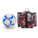 Maxbell Basketball Bag Backpack Waterproof Mesh Pockets for Football Volleyball red