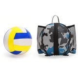 Maxbell Basketball Bag Backpack Waterproof Mesh Pockets for Football Volleyball blue