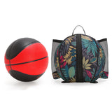 Maxbell Basketball Bag Backpack Waterproof Mesh Pockets for Football Volleyball leaf