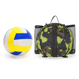 Maxbell Basketball Bag Backpack Waterproof Mesh Pockets for Football Volleyball light green