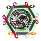 Maxbell Bicycle Handle Bar Extension Holder Bracket Folding Bike Handlebar Extender Black