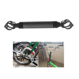 Maxbell Bicycle Handle Bar Extension Holder Bracket Folding Bike Handlebar Extender Black