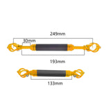 Maxbell Bicycle Handle Bar Extension Holder Bracket Folding Bike Handlebar Extender Gold