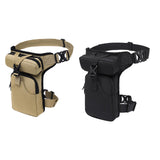 Maxbell Waist Leg Pouch Bag for Hiking Climbing Casual Daypack Stylish Khaki