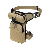 Maxbell Waist Leg Pouch Bag for Hiking Climbing Casual Daypack Stylish Khaki