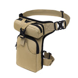 Maxbell Waist Leg Pouch Bag for Hiking Climbing Casual Daypack Stylish Khaki