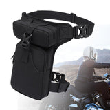 Maxbell Waist Leg Pouch Bag for Hiking Climbing Casual Daypack Stylish Black