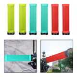Maxbell Bicycle Handlebar Grips Shock Absorbing 22mm Bike Lockable Handle Grip Red
