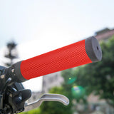 Maxbell Bicycle Handlebar Grips Shock Absorbing 22mm Bike Lockable Handle Grip Red