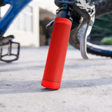 Maxbell Bicycle Handlebar Grips Shock Absorbing 22mm Bike Lockable Handle Grip Red