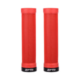 Maxbell Bicycle Handlebar Grips Shock Absorbing 22mm Bike Lockable Handle Grip Red