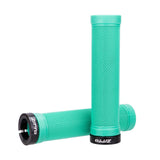 Maxbell Bicycle Handlebar Grips Shock Absorbing 22mm Bike Lockable Handle Grip Blue