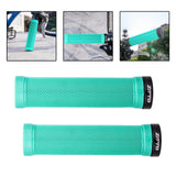 Maxbell Bicycle Handlebar Grips Shock Absorbing 22mm Bike Lockable Handle Grip Blue