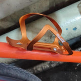 Maxbell Bike Water Bottle Holder Aluminum Alloy for Mountain Bike Riding Accessories Orange