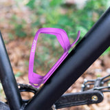 Maxbell Bike Water Bottle Holder Aluminum Alloy for Mountain Bike Riding Accessories Purple