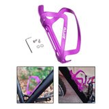 Maxbell Bike Water Bottle Holder Aluminum Alloy for Mountain Bike Riding Accessories Purple