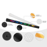 Maxbell Golf Grips for Women TPE for Most Iron Club Comfortable Feel Texture Control Black Colorful