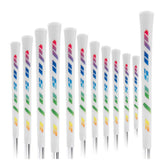 Maxbell Golf Grips for Women TPE for Most Iron Club Comfortable Feel Texture Control White Colorful