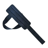 Maxbell Ankle Straps Padded Gym Training metal ring for Legs Fitness ABS Glutes Workout Black