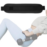 Maxbell Portable Hip Thrust Belt Booty for Exercise & Booty Workouts Dips Black