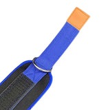 Maxbell Ankle Straps Cable Machine Attachment Adjustable for Legs Extensions Blue