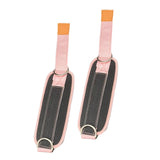 Maxbell Ankle Straps Cable Machine Attachment Adjustable for Legs Extensions Pink