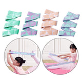 Maxbell Resistance Band Webbing Yoga Auxiliary Stretching Belt for Adults Workout Green
