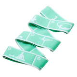 Maxbell Resistance Band Webbing Yoga Auxiliary Stretching Belt for Adults Workout Green