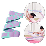 Maxbell Resistance Band Webbing Yoga Auxiliary Stretching Belt for Adults Workout Purple