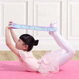 Maxbell Resistance Band Webbing Yoga Auxiliary Stretching Belt for Adults Workout Blue