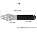 Maxbell Disc Brake Rotor Truing Wrench Kit with multi slot Accs Fork for Bicycle