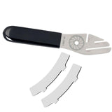 Maxbell Disc Brake Rotor Truing Wrench Kit with multi slot Accs Fork for Bicycle