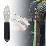 Maxbell Disc Brake Rotor Truing Wrench Kit with multi slot Accs Fork for Bicycle