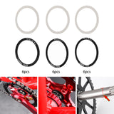 Maxbell 24/29/30mm 6Pack Bike Bicycle Bottom Bracket Set for BB86 91 92 PF30 BB30 24mm