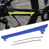 Maxbell Bike Chain Stay Frame Protector Guard Road Mountain Decal Chains Cover blue