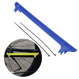 Maxbell Bike Chain Stay Frame Protector Guard Road Mountain Decal Chains Cover blue
