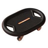 Maxbell Waist Twisting Disc Practical Mute Adults Balance Board for Workout Black