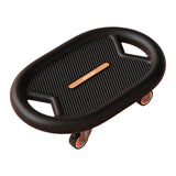 Maxbell Waist Twisting Disc Practical Mute Adults Balance Board for Workout Black