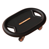 Maxbell Waist Twisting Disc Practical Mute Adults Balance Board for Workout Black