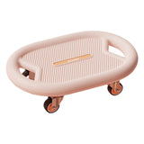 Maxbell Waist Twisting Disc Practical Mute Adults Balance Board for Workout Pink