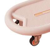 Maxbell Waist Twisting Disc Practical Mute Adults Balance Board for Workout Pink