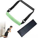 Maxbell Sit up Assistant Kit Exercise Curl Ab Leg with Foldable Pad Padded Ankle Bar