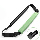 Maxbell Sit up Assistant Kit Exercise Curl Ab Leg with Foldable Pad Padded Ankle Bar