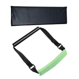 Maxbell Sit up Assistant Kit Exercise Curl Ab Leg with Foldable Pad Padded Ankle Bar