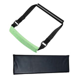 Maxbell Sit up Assistant Kit Exercise Curl Ab Leg with Foldable Pad Padded Ankle Bar